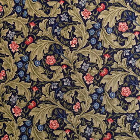 moda fabrics(モダ・ファブリックス)William Morris ウィリアムモリス シーチング生地＜LIECESTER＞（レスター）KELMSCOTT BLUE ケルムスコットブルー 8374-14