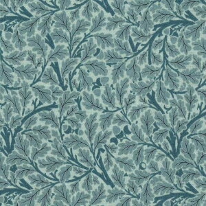 moda fabrics(_Et@ubNX)William Morris EBAX V[`OnACORNiGCR[jAQUAMARINE ANA} 8376-16