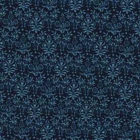 moda fabrics(モダ・ファブリックス)William Morris ウィリアムモリス シーチング生地＜BOOKBINDING＞（ブックバインディング）WOAD ウォウド 8377-14