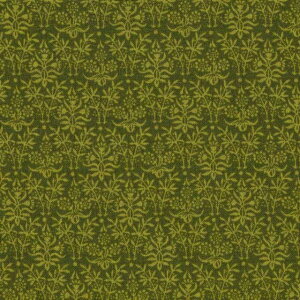 moda fabrics(_Et@ubNX)William Morris EBAX V[`OnBOOKBINDINGiubNoCfBOjFENNEL GREEN tFlO[ 8377-20