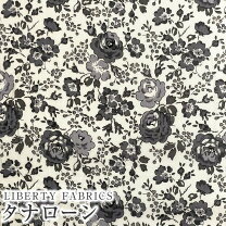 楽天市場】リバティ 生地 ブラック系 タナローンの通販