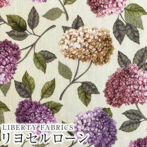 LIBERTYリバティプリント 国産リヨセルローン生地(エターナル)<Suffolk Prize>(サフォークプライズ)【クリーム地】DC30104AS