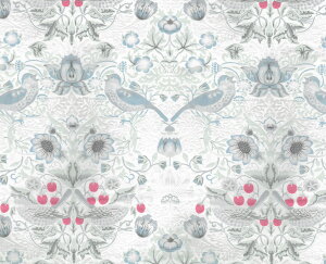 moda fabrics(_Et@ubNX)William Morris EBAX Ip[nStrawberry Thief(Xgx[XB[t)D_POWDER BLUE(pE_[u[)8076-16