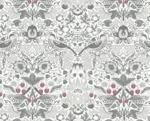 moda fabrics(_Et@ubNX)William Morris EBAX Ip[nStrawberry Thief(Xgx[XB[t)D_POWDER GRAY(pE_[O[)8076-18
