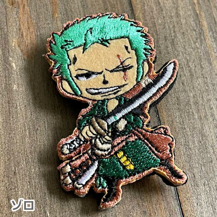 楽天市場】ワンピース ブローチ バッチ ONE PIECE 刺繍 PES050B 