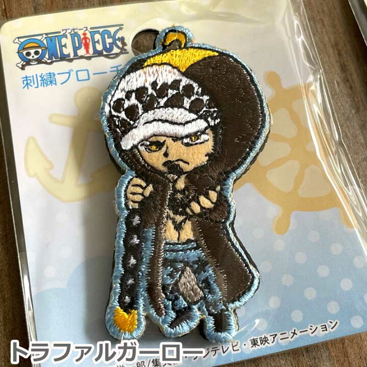 楽天市場】ワンピース ブローチ バッチ ONE PIECE 刺繍 PES050B 