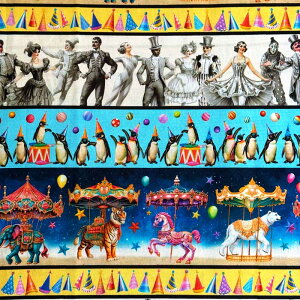 USARbg A Night At The Circus Multi Circus Stripe(}`T[JXXgCv) V[`On Michael Miller(}CP~[)DDC11973-MULTI