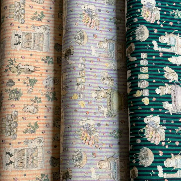 楽天市場】yukiemonユキエモン「ジャムラボ」 綿麻シーチング生地  