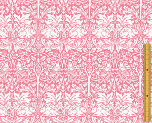 moda fabrics(_Et@ubNX)William Morris EBAX V[`OnBrother Rabbit(uU[rbg)PINK(sN)8211-33