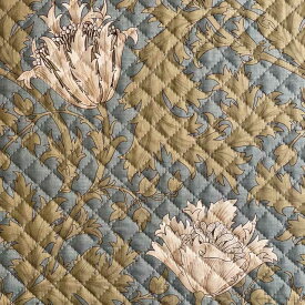 【BEST OF MORRISキルティング】moda fabrics(モダ・ファブリックス)William Morris ウィリアムモリス シーチングキルティング生地＜Anemone＞(アネモネ)＜ARONA BLUE(アロナブルー)＞8217-18Q