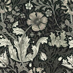 moda fabrics(_Et@ubNX)William Morris EBAX V[`OnComptoniRvgjEBONY G{j[ 8383-16