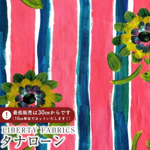 LIBERTY FABRICS ���o�e�B�v�����g �C�^���A���^�i���[�����n��Beau��(�{�E)�y�s���N�z�s2026SS Floral Rebellion�t36361011-26AU