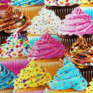 USARbg Cupcakes(JbvP[L)XC[c V[`On Timeless Treasures(^CXgW[)CD3781-MULTI