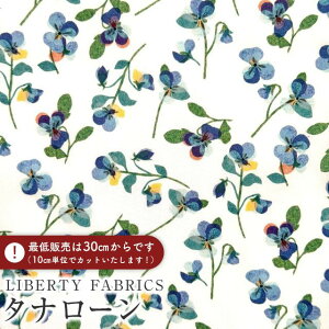 LIBERTY FABRICS oeBvg C^A^i[nPansy Scatter(pW[EXLb^[)yzCgn×u[ԁzs2025AW Decades in Bloomt363J75909-25AU