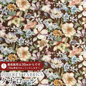 LIBERTY FABRICS oeBvg C^A^i[nSummer Garden(T}[EK[f)yuEnzs2025SS Botanical Escapet363J7408-25DU
