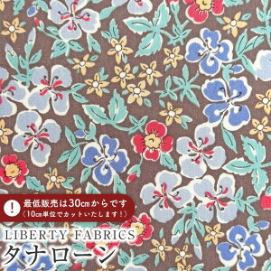 LIBERTY FABRICS oeBvg Y^i[nSeddon Flowers(ZhEt[Y)y݃u[×݃uEnzDC34896-J25D