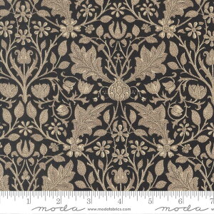 moda fabrics(���_�E�t�@�u���b�N�X)William Morris �E�B���A�������X �V�[�`���O���n��Triple Net Florals���i�g���v���E�l�b�g�E�t���[�����Y�j�u���b�N �yMorris Muse�z13383-17