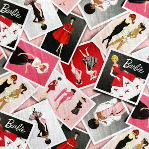 USA�R�b�g�� Barbie Vintage(�o�[�r�[�r���e�[�W)�V�[�`���O���n �s���N Riley Blake(���C���[�u���C�N)CD16896-PINK