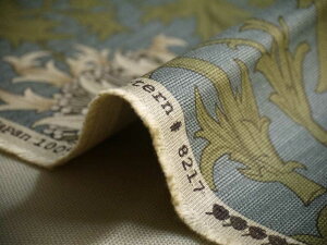moda fabrics(_Et@ubNX)William Morris EBAX IbNXnANEMONE(All)ARONA BLUE(Aou[)8217-18T