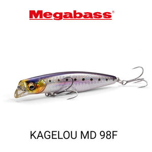 KoX@JQE MD 98F@Megabass KAGELOU MD 98F