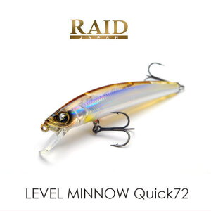 ChWp@x~m[ NCbN72@RAID JAPAN LEVEL MINNOW Quick72