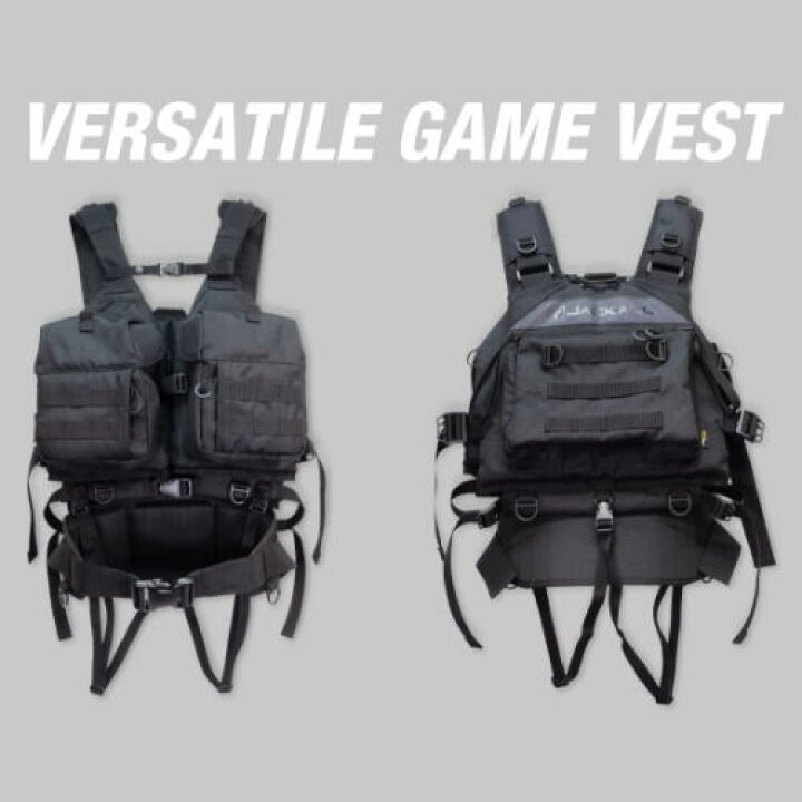 楽天市場】JACKALL ジャッカル Versatile Game Vest （バーサタイル 