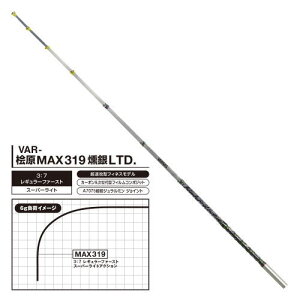 [VARIVAS]公魚工房 ワカサギ穂先[ワークスリミテッド] 桧原MAX319 燻銀LTD.
