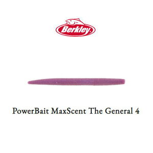 Berkley PowerBait MaxScent The General 4inch �@(�o�[�N���C�@�p���[�x�C�g�@�}�b�N�X�Z���g�@�W�F�l���� 4�C���`)
