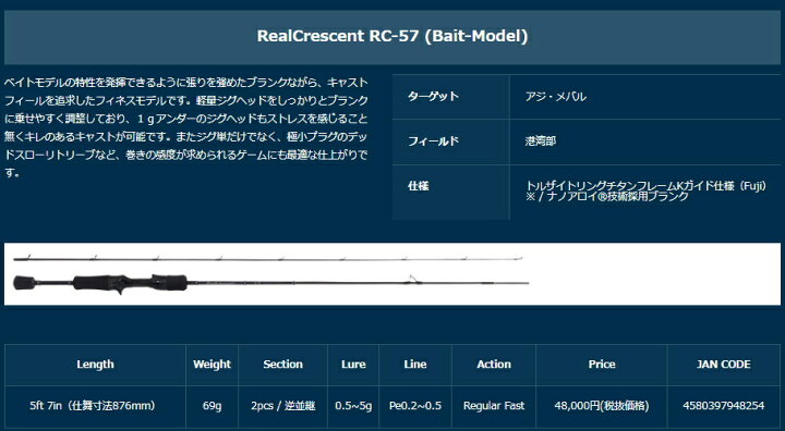 楽天市場】【在庫あり・即納】リップルフィッシャー リアルクレセント 