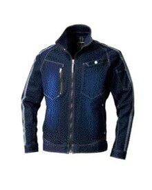 作業服 作業着 寅壱 作業ズボン ニッカポッカ 8990-124 デニム 長袖ブルゾン(8990-124)S～5L 寅壱 デニム