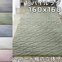 ラグ 160×160 正方形 厚手 低反発 ラグ 洗える ラグマット 160 160 低反発カーペット 北欧 カーペット 小さめ 夏 おしゃれ 滑り止め センターラグ マイクロファイバー 絨毯 フランネルラグ ラグカーペット 夏用 オールシーズン ラグ 肌触り 柔らかい 幾何学模様 じゅうたん