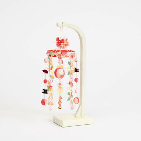 雛人形 お雛様 コンパクト おしゃれ かわいい つるし雛飾り つるし雛 毬うさぎ H27ピンクB