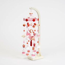 雛人形 お雛様 コンパクト おしゃれ かわいい つるし雛飾り つるし雛 毬うさぎ（IS） 41cm