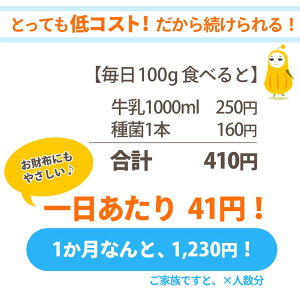 とっても低コスト!だから続けられる!