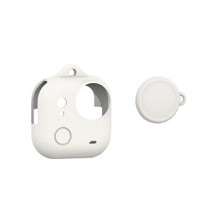 Insta360 GO Ultra�p �V���R�� �ی�P�[�X �A�N�V�����J�����A�N�Z�T���[ �ی�P�[�X �J���������Y�ی�J�o�[�t �J���������Y�L���b�v �{�̃J�o�[ �\�t�g�J�o�[ �J�����L���b�v �i�u���b�N�A�z