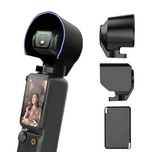 Osmo Pocket 3�p �p�[�c �X�N���[���J�o�[ �J�����Ռ��L���b�v�A�����Y�ی�L���b�v �v���X�`�b�N �t���h�~ 3�_�Z�b�g