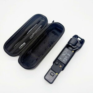 DJI Osmo Pocket3�p EVA �ی�P�[�X �t�@�X�i�[ �R���p�N�g �{�̕ی� �X�g���b�v �P�[�u�����[ �W���t���[���Ή� �ی�P�[�X �u���b�N