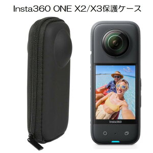 �Ή��@��I�� Insta360 ONE X2/ Insta360 X3/Insta 360 X4�Ή��@��I�� EVA �J���� �ی�P�[�X �t�@�X�i�[ �R���p�N�g �J���������Y�ی� (�z�O���[�AEVA�u���b�N)2�F�I��