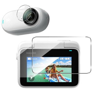 Insta360 GO 3 /GO 3S�p �����Y�A�X�N���[�� �t�B�����Z�b�g �J���������Y�ی�t�B���� �X�N���b�`�h�~ �L�Y�A����h�~ �����Y�v���e�N�^�[�A�d�x9H�AHD�����K���X �A�N�V�����J�����A�N�Z�T���[