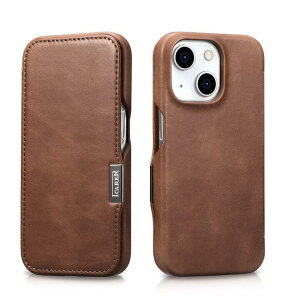 yKiziCARER iPhone 15/iPhone 15 Pro /iPhone 16/ 16 ProΉ@I {v 蒠^ ^Nbv ICbNX U[ tbv P[X }Olbgz یP[X Side-open iubNAuE