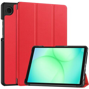 Galaxy Tab A9+/A9 Plus 11�C���`/Tab A11+/A11 Plus/Tab A11 8.7/Tab A9 8.7�C���`�Ή��@��I�� PU�v �X�}�[�g �J�o�[ �P�[�X �O�܂� �X�^���h�@�\ �����x���@�\�Ή� �ی�P�[�X �n�[�h(�u���b�N�A�l�C�r�[�A