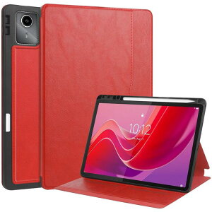 Lenovo Tab M11 TB330FU/K11 /LAVIE Tab T11 T1165/KAS/(TAB11/F01)/T11d�p �r�W�l�X�� PU���U�[ �ی�P�[�X TPU �y���V���z���_�[�A�J�[�h����×2 ��������t �����|�P�b�g Lenovo Tab Pen �y���V�����[ �X�^���h�� (�u