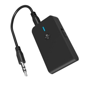 送料無料 2Way 3.5mm AUX オーディオ 2in1 Bluetooth トランスミッター Bluetooth レシーバー 3.5mm 無線音声受信器＆送信器 両用 薄型設計 BT5.0 オーディオアダプタ ミュージックTV、カーステレオ、ヘッドフォン、スピーカー用