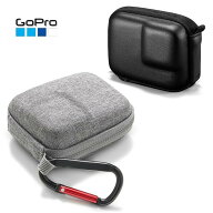 GoPro HERO 13/12/11/10/9/8/7対応 半開き カメラ 保護ケース ファスナー コンパクト カメラレンズ保護 …