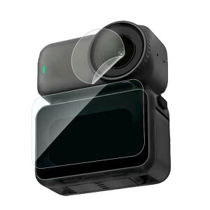 DJI Osmo Nano用 レンズ、スクリーン フィルムセット カメラレンズ保護フィルム スクラッチ防止 キズ、レンズプロテクター、硬度9H、HD強化ガラス アクションカメラアクセサリー レンズフィル