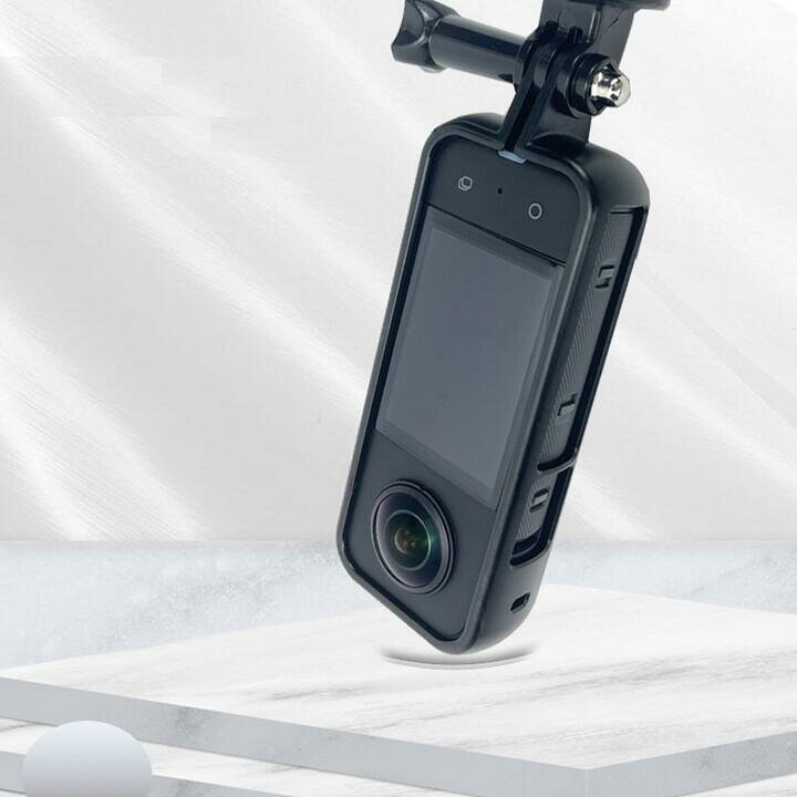 Insta360 X3用保護フレームケース W1 4カメラ三脚アダプターマウント ULANZI 保護フレームため Insta 360 One X カメラ 保護ハウジング移動プロアダプタ カメラ レンズ キャップ 三脚 用