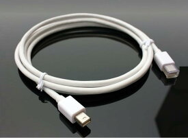 送料無料　Apple/Surface Pro用 Mini Displayport to Mini DisplayPort 延長ケーブル 1.8m オス−オス　Mini DP-Mini DP 音声対応