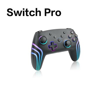 ������ Switch �R���g���[���[ Switch2�p 800mAh��e�ʃo�b�e���[ 7���ԘA���g�p 4�i�KTURBO�A�� 7�FRGB���C�g �w�ʃ{�^�����}�N���@�\ �z�[�����ʃX�e�B�b�N 4�i�KHD�U�� �����x6���W���C���Z���T�[B