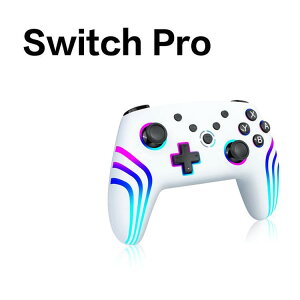 ������ Switch �R���g���[���[ Switch2�p 800mAh��e�ʃo�b�e���[ 7���ԘA���g�p 4�i�KTURBO�A�� 7�FRGB���C�g �w�ʃ{�^�����}�N���@�\ �z�[�����ʃX�e�B�b�N 4�i�KHD�U�� �����x6���W���C���Z���T�[B