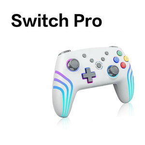 ������ Switch �R���g���[���[ Switch2�p 800mAh��e�ʃo�b�e���[ 7���ԘA���g�p 4�i�KTURBO�A�� 7�FRGB���C�g �w�ʃ{�^�����}�N���@�\ �z�[�����ʃX�e�B�b�N 4�i�KHD�U�� �����x6���W���C���Z���T�[B